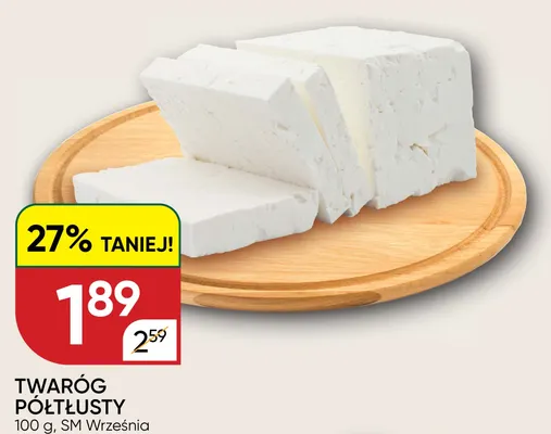 Twaróg półtłusty SM Września promocja w Chata Polska