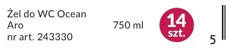 Żel do WC Ocean Aro promocja w Makro