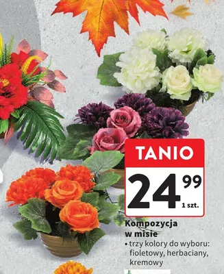 Kompozycja w misie Jumi promocja w Intermarche