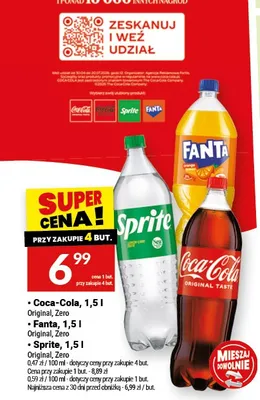 Napój gazowany Sprite Original promocja w Twój Market