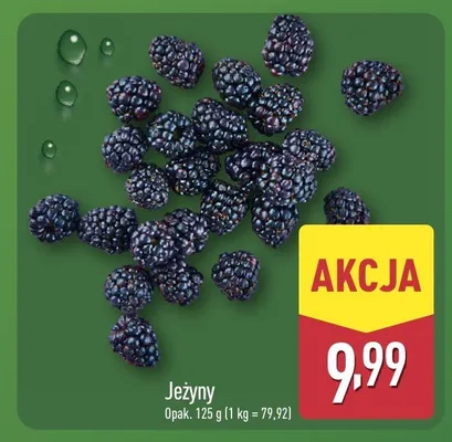 Jeżyny promocja w Aldi