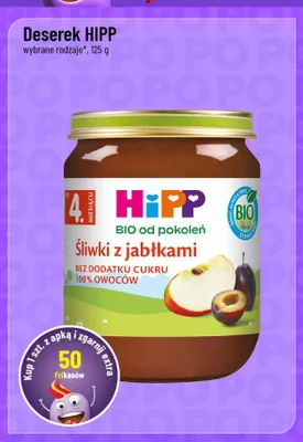 Deserek HiPP BIO Śliwki z jabłkami promocja w POLOmarket