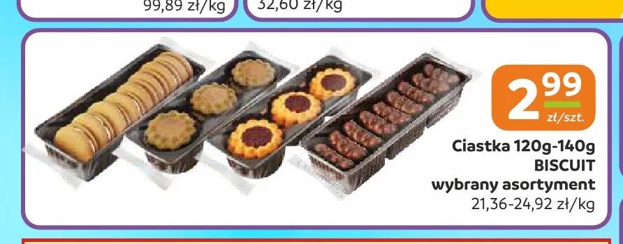 Ciastka Biscuit promocja w Społem Częstochowa