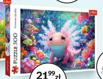 Puzzle Trefl 500 Axolotl promocja w Empik