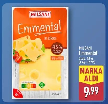 Ser Emmental promocja w Aldi