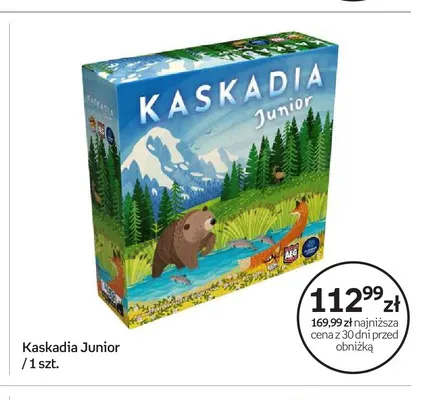 Gra planszowa Kaskadia Junior promocja w Empik