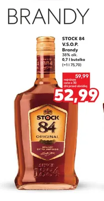 Brandy Stock 84V.S.O.P. promocja w Kaufland