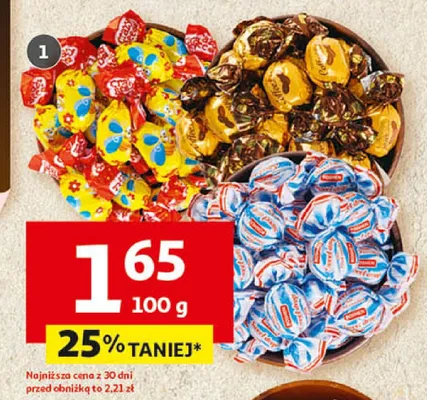 Cukierki Coffe Like, Sweet Drop lub galaretki Cozy lub Crazy Bee promocja w Auchan