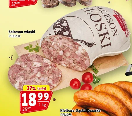 Salceson włoski PEKPOL promocja w Prim Market