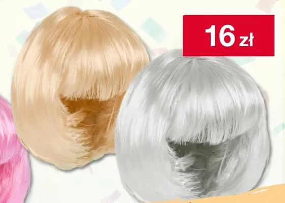 Peruka karnawałowa promocja w Woolworth