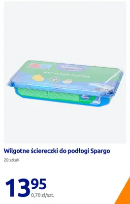 Wilgotne ściereczki do podłogi Spargo promocja w Action