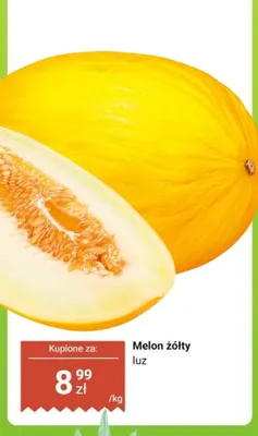 Melon żółty promocja w Biedronka