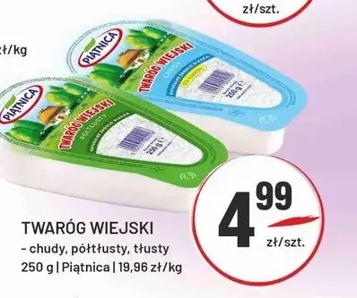 Twaróg wiejski chudy Piątnica promocja w Sedal