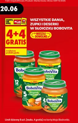 Danie BoboVita spaghetti po... promocja w Biedronka
