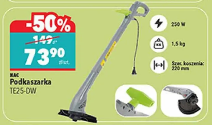 Podkaszarka TE25-DW promocja w Biedronka
