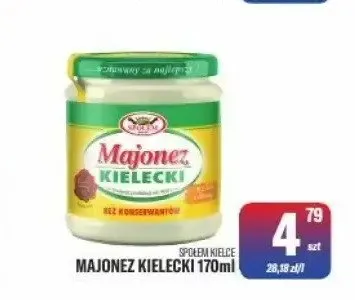 Majonez Kielecki Społem Kielce promocja w Tomi Markt