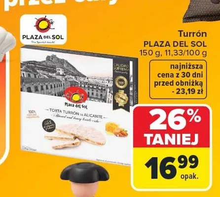 Turrón Plaza del Sol promocja w Carrefour