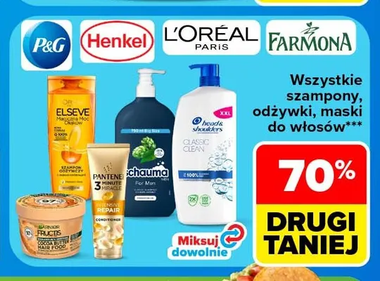 Odżywka do włosów Pantene 3 Minute Miracle promocja w Carrefour Market