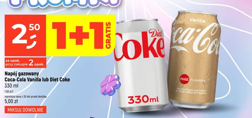Napój gazowany Diet Coke promocja w Dealz