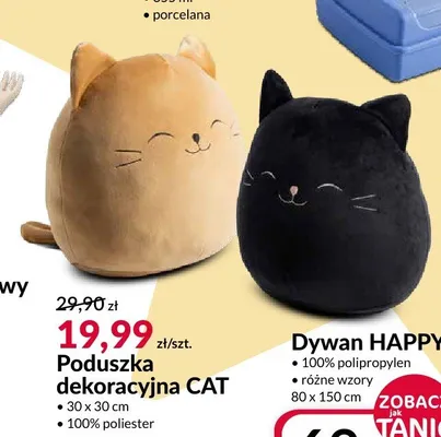 Poduszka dekoracyjna CAT promocja w Salony Agata