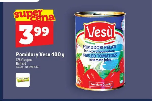 Pomidory Vesu promocja w TOPAZ