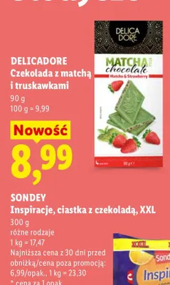 Ciastka Inspiracje, XXL promocja w Lidl