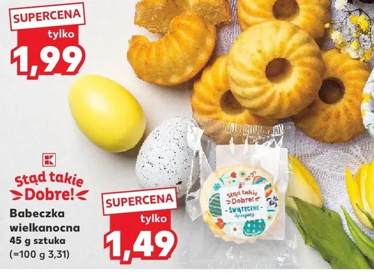 Babeczka wielkanocna promocja w Kaufland