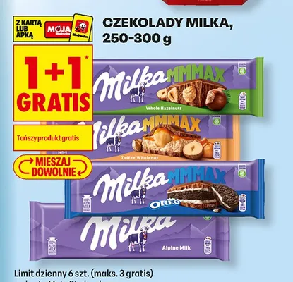 Czekolada Milka MMMAX Whole Hazelnuts promocja w Biedronka