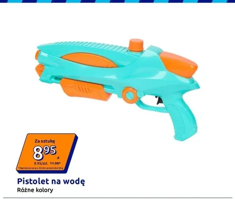 Pistolet na wodę promocja w Action