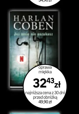Książka Już mnie nie oszukasz Harlan Coben promocja w Empik