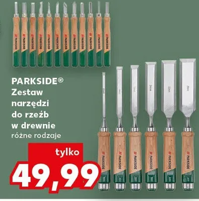 Zestaw narzędzi do rzeźb w drewnie różne rodzaje promocja w Kaufland