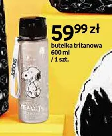 Butelka tritanowa Snoopy promocja w Empik