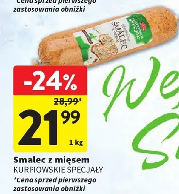 Smalec z mięsem promocja w Intermarche