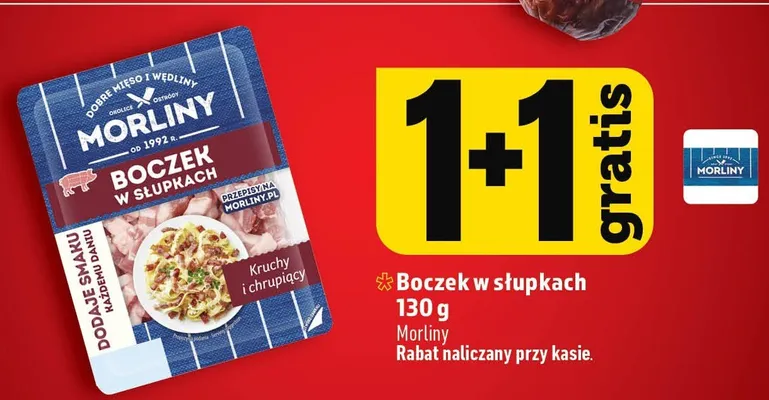 Boczek w słupkach Morliny promocja w TOPAZ