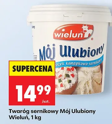 Twaróg sernikowy Mój Ulubiony promocja w Biedronka