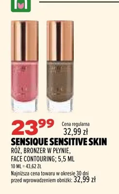Bronzer w płynie Sensique Sensitive Skin Face Contouring promocja w Drogerie Natura