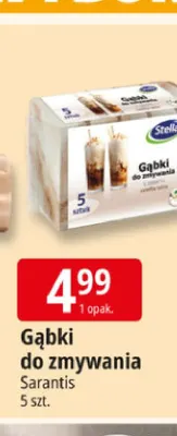 Gąbki do zmywania Stella promocja w Leclerc