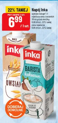 Napój owsiany Inka promocja w POLOmarket