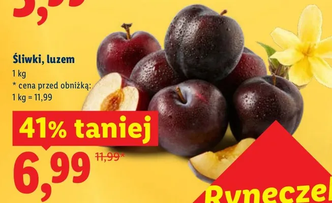 Śliwki, luzem promocja w Lidl