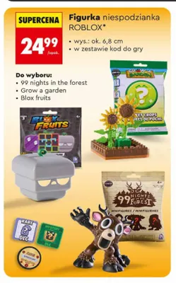 Figurka niespodzianka Roblox Grow a Garden promocja w Biedronka