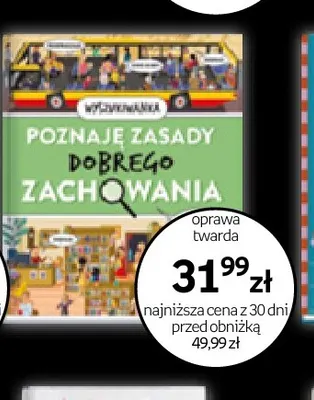 Książka Wyszukiwajka Poznaję zasady dobrego zachowania promocja w Empik