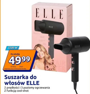 Suszarka do włosów promocja w Action