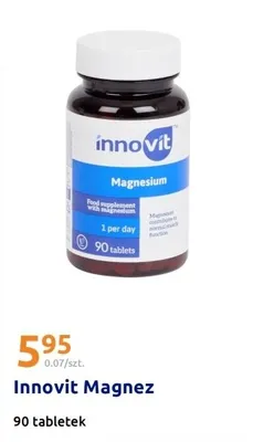 Innovit Magnez 90 tabletek promocja w Action