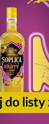 Likier Soplica Let's Party Kiwi & Limonka promocja w Biedronka