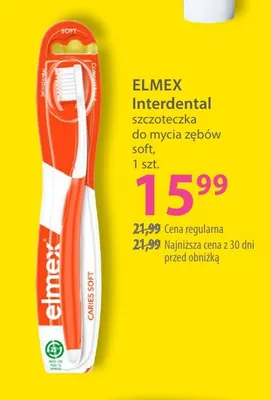 Szczoteczka do mycia zębów Elmex Interdental soft promocja w Hebe