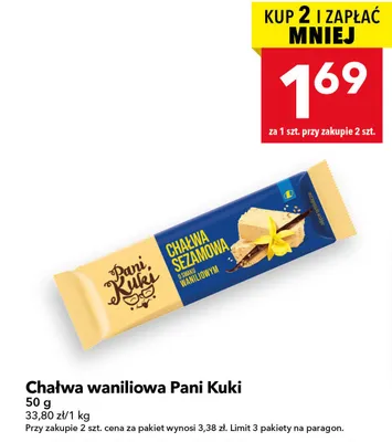 Chałwa waniliowa promocja w LEWIATAN