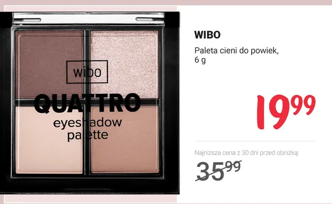 Paleta cieni do powiek promocja w Rossmann