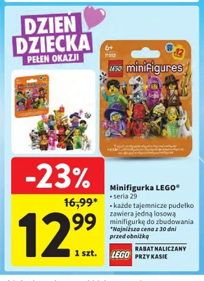 Minifigurka LEGO seria 29 promocja w Intermarche