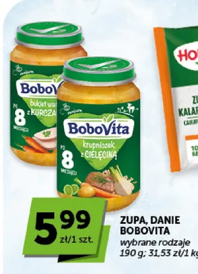 Danie BoboVita bukiet warzyw z kurczakiem promocja w ABC