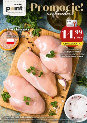 Filet z kurczaka polski promocja w Market Point